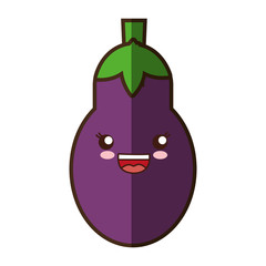 beet fresh vegetable kawaii style isolated icon vector illustration design