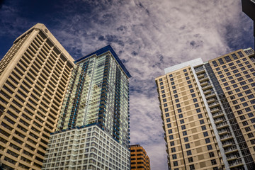 Fototapeta premium Look Up, Seattle