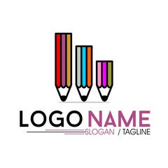 pencil vector logo