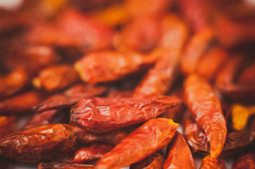 Red hot chili peppers texture