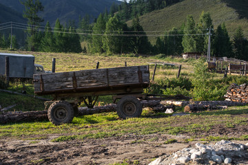 Telega, Altai mountain, Russia