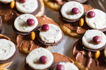 Homemade healthy gluten free mixed & match bakery pumpkin chocol