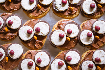 Homemade healthy gluten free mixed & match bakery pumpkin chocol