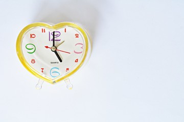 Alarm Clock on a white background