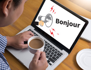  Hi Greet  hi Bonjour Ciao Hola Hello © onephoto