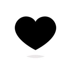 Heart icon isolated