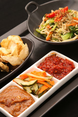 Lunch time - stir fry vegetable with noodles