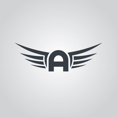 aviator symbol logo logotype theme