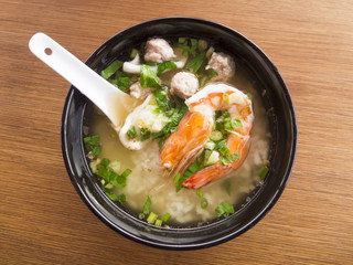 Shrimp porridge