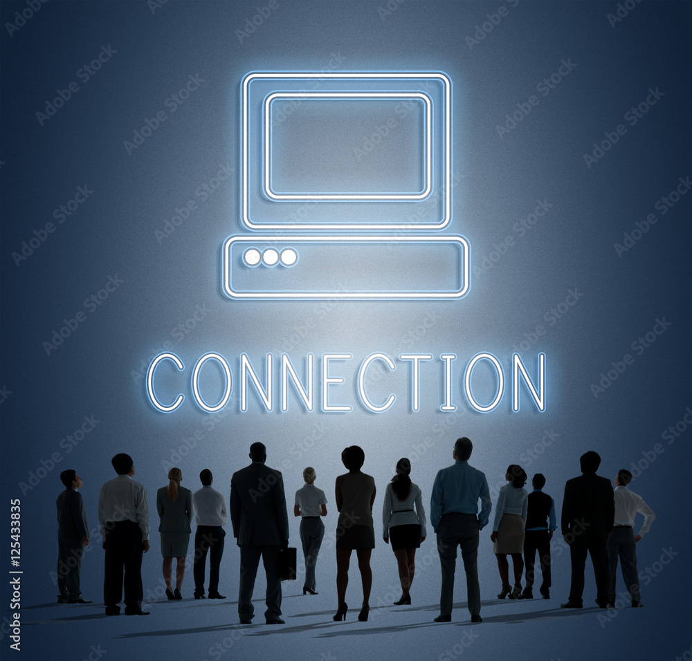 Poster webpage website media computer icon concept