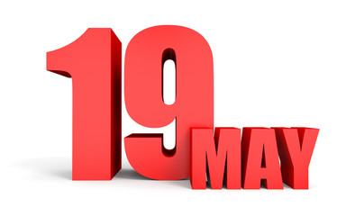 May 19. Text on white background.
