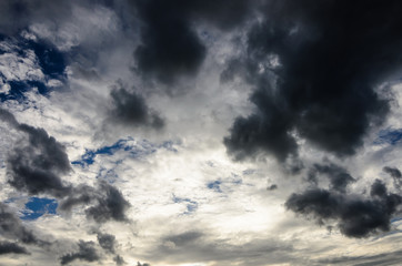 Evening sky, before storm