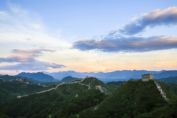 Obraz na płótnie Canvas The Great Wall in China