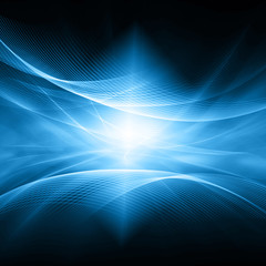 Abstract blue background