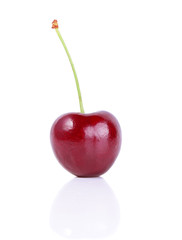Cherry isolated on white background