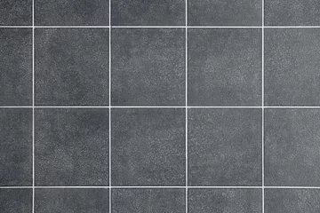 Aluminium Prints Stones gray tiles