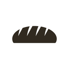 Bread icon vector