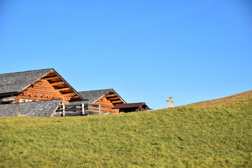 baita in montagna