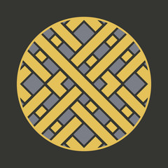 Vector geometric symbol