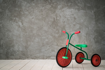 Retro children tricycle