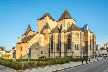 Fototapeta na wymiar Cathedral Saint Maria of Oloron - France