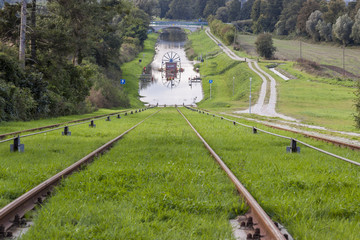 Historic canal near Elblag. Jelenie ramp. © Doin Oakenhelm