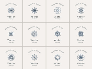 Vector geometric symbols