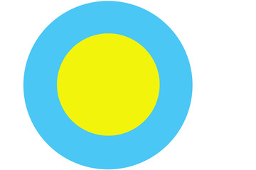 Palau flag ,original and simple palau flag 