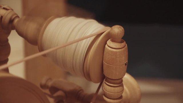 Spindel eines Spinnrades