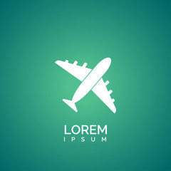 plane icon. icon design