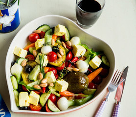 vegetarischer Salat