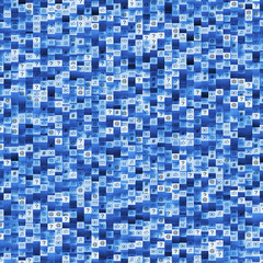 Social media infinite and random icons