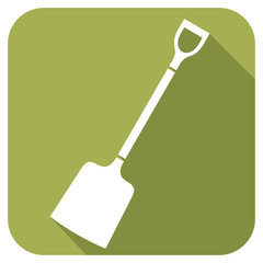 shovel flat icon