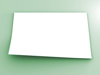 white sheet of paper 