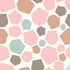 Seamless vector background with abstract geometric pattern. Print. Repeating background. Cloth design, wallpaper. 