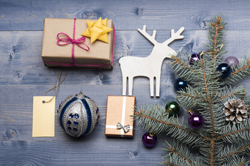 Christmas baubles and decorations