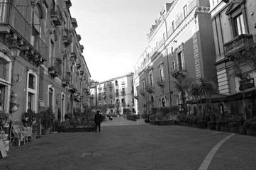 Scorcio del centro di catania