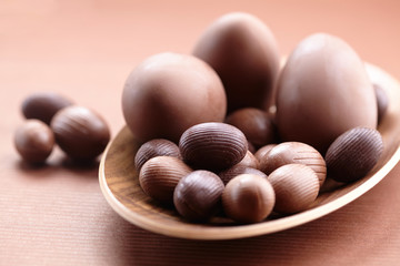 Chocolate Easter eggs