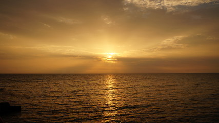 Naklejka premium Tramonto 