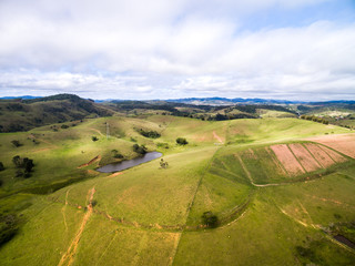 Aerial View of Farm - Brazilian Countryside