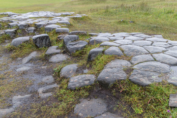 Kirkjubaejarklaustur Church Floor Basalt