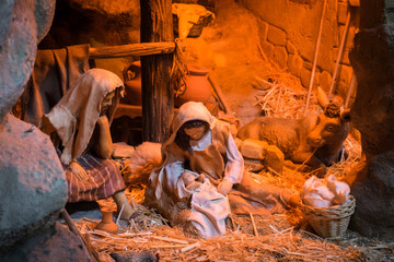 Christmas creche