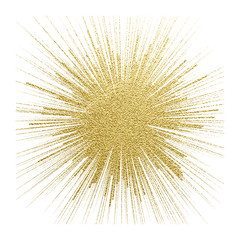 Transparent glow light effect. Star burst with sparkles.