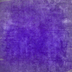 Grunge blue wall background or texture