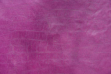 Pink paint leather background or texture