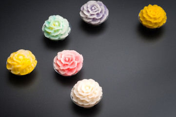 Asian sweet cake, Phakakrong is modern dessert of Thailand.