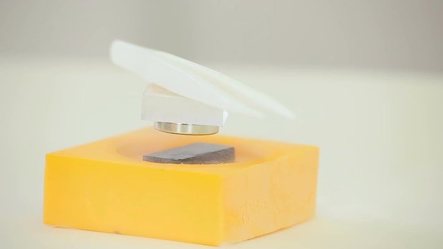 Phisics in action, magnetic levitation experiment