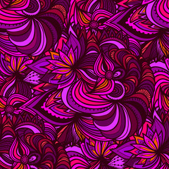 Abstract seamless background with ornaments