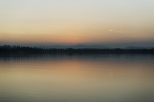 Sunset, Lake of Varese