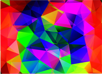 Abstract polygonal background